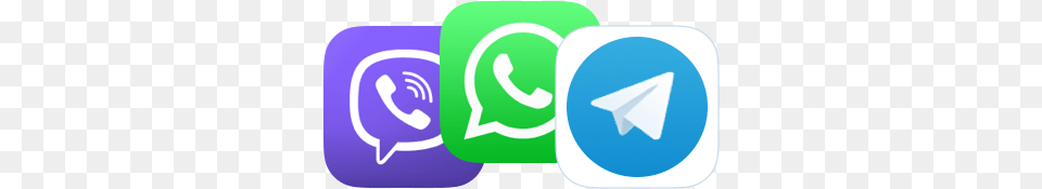 Viber Whatsapp Telegram Viber Whatsapp Telegram Icons, Recycling Symbol, Symbol Free Png