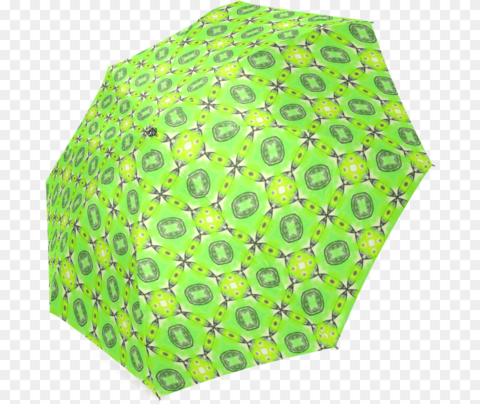 Vibrant Abstract Tropical Lime Foliage Lattice Umbrella, Canopy, Diaper Png