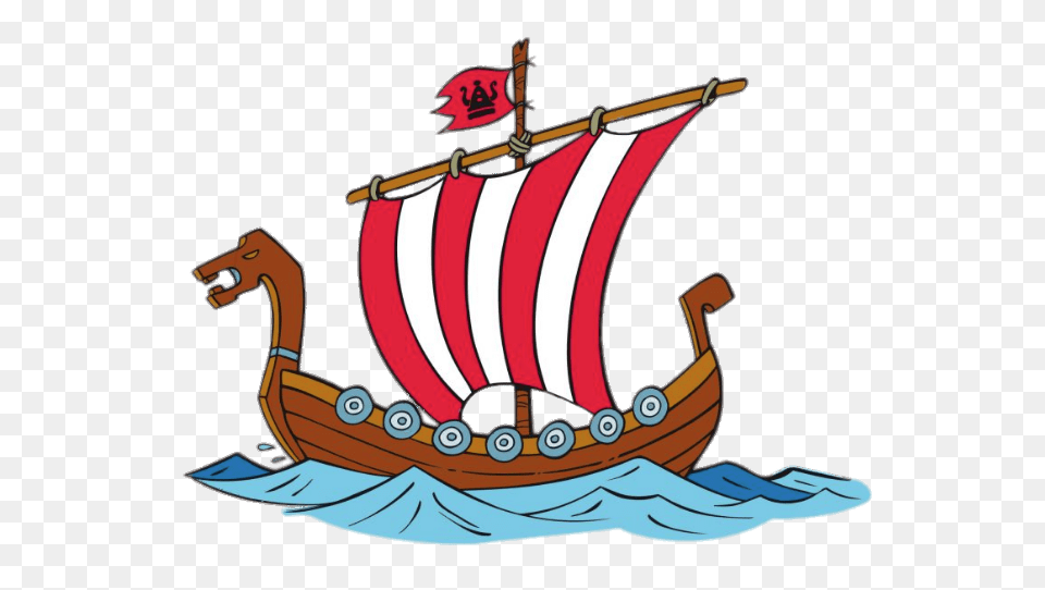 Vic The Viking Drakar Ship, Machine, Wheel, Boat, Sailboat Png