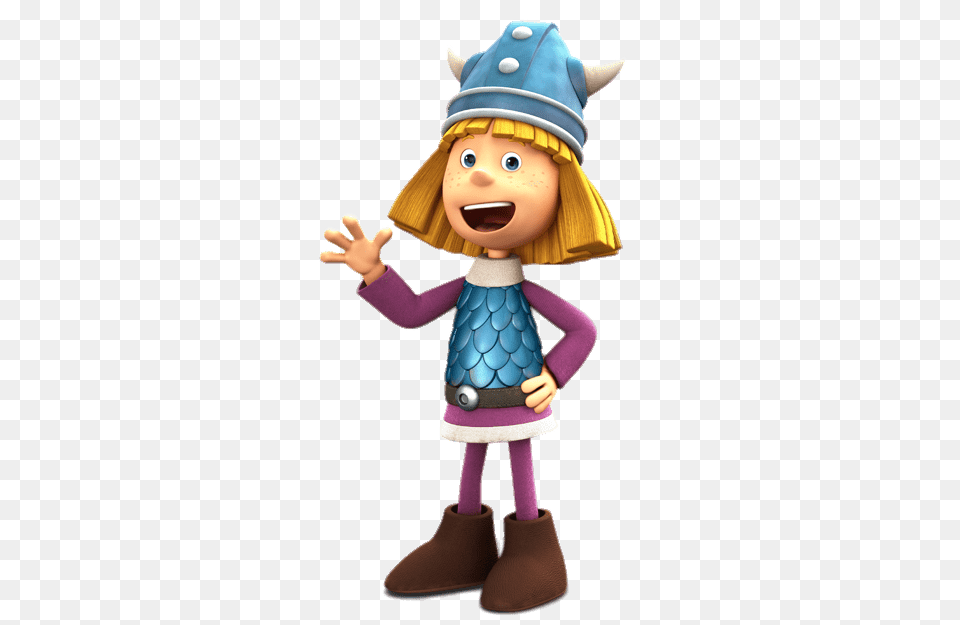Vic The Viking Waving, Baby, Person, Doll, Toy Free Png Download