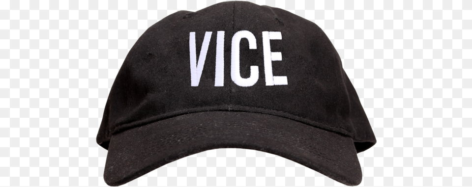 Vice Black Baseball Cap Hat, Baseball Cap, Clothing, Hoodie, Knitwear Free Png