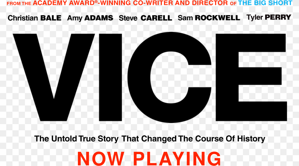 Vice Movie Logo, Advertisement, Poster Free Transparent Png
