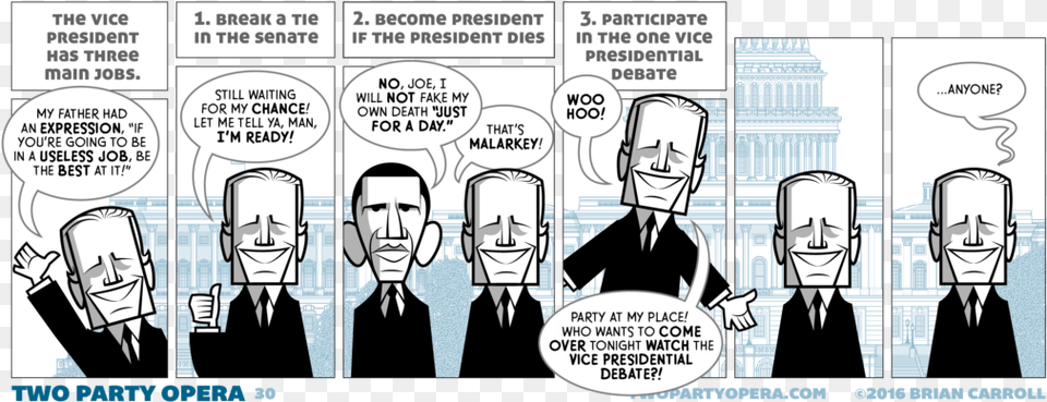 Vice Presidential Debate Cartoon, Book, Publication, Comics, Adult Free Transparent Png