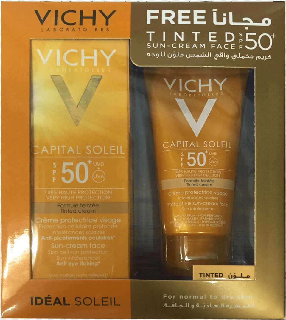 Vichy Cosmetics, Bottle, Sunscreen, Advertisement Free Transparent Png