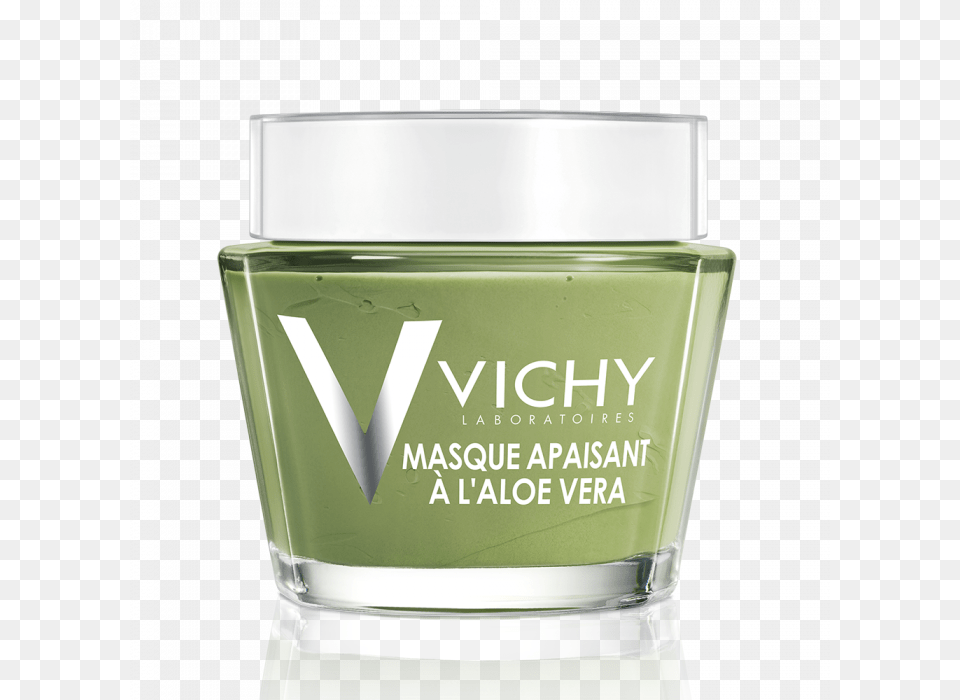 Vichy Detox Clarifying Charcoal Mask, Bottle, Cosmetics, Perfume Png