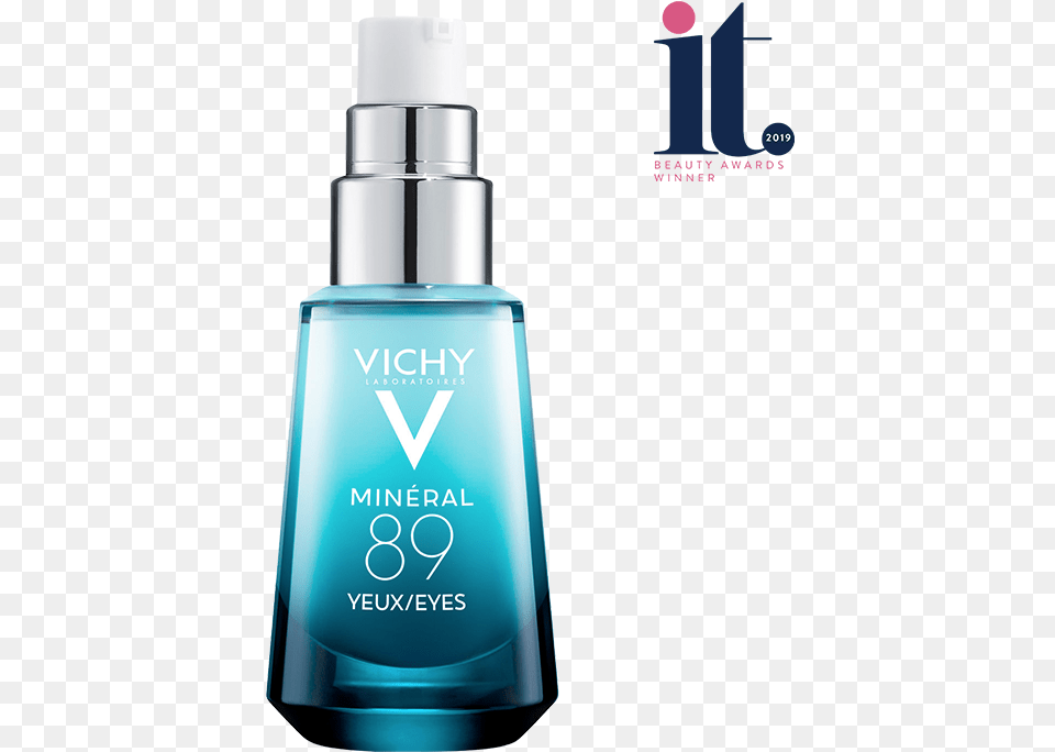 Vichy Mineral 89 Eyes, Bottle, Cosmetics, Perfume Free Transparent Png