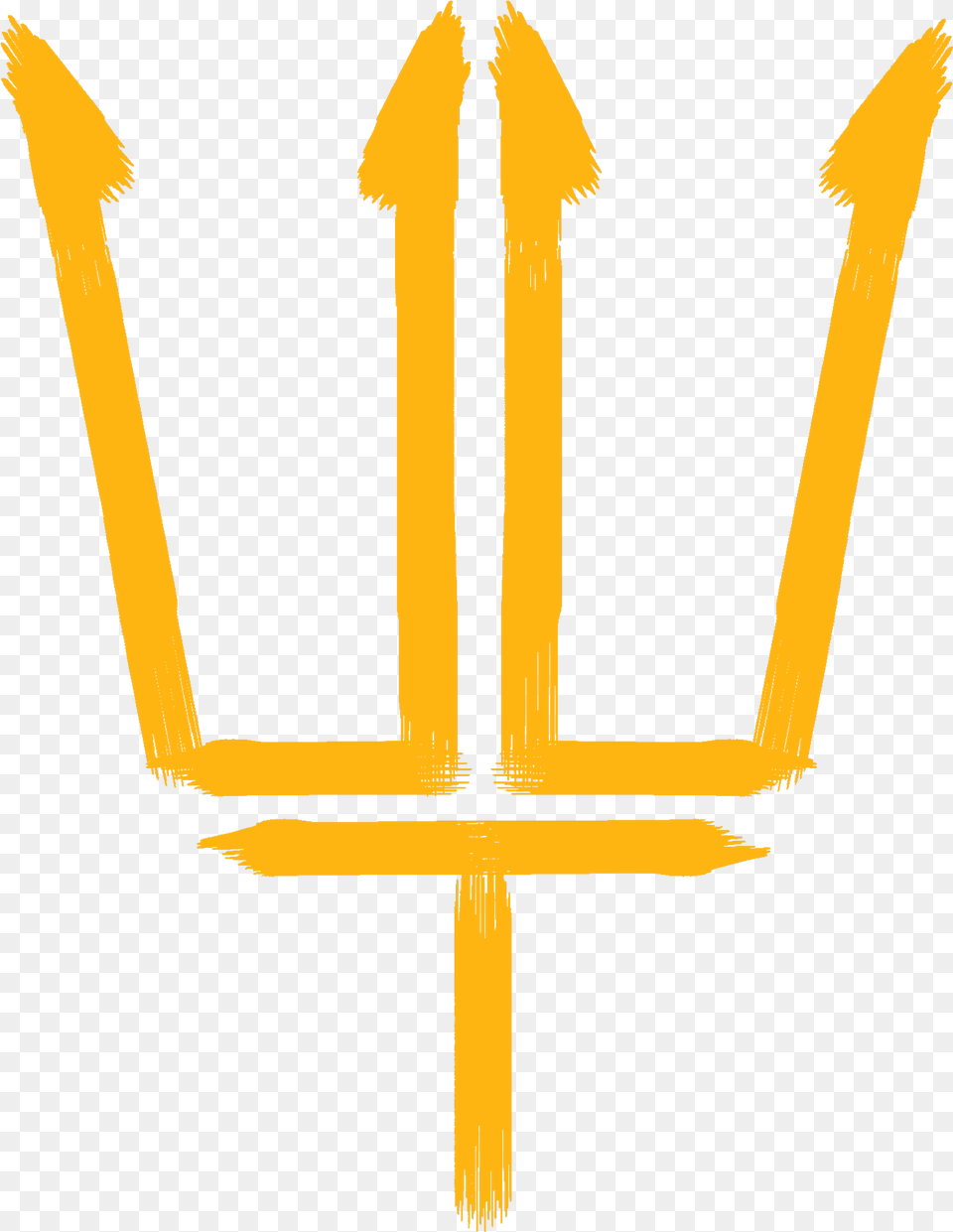 Vici Gold Weapon, Trident Free Transparent Png