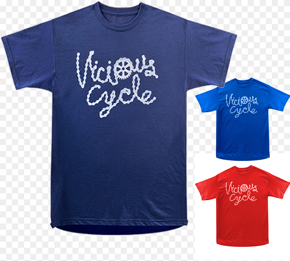 Vicious Cycle Chain Ring Graphic T Shirt High Performance, Clothing, T-shirt Free Transparent Png