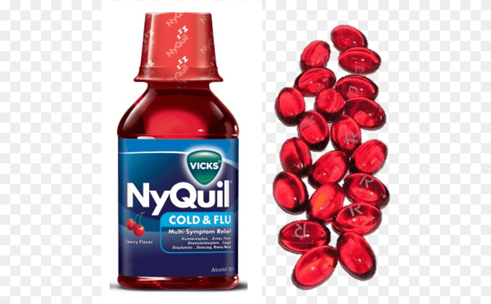 Vicks Nyquil Cherry, Food, Fruit, Plant, Produce Free Transparent Png