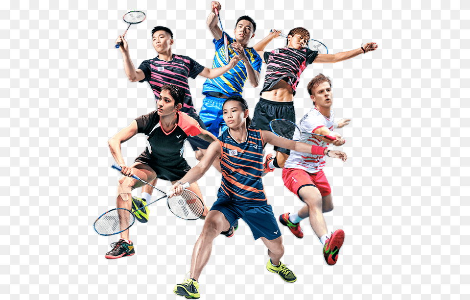 Victor Athlete Badminton Players, People, Clothing, Shorts, Person Png Image