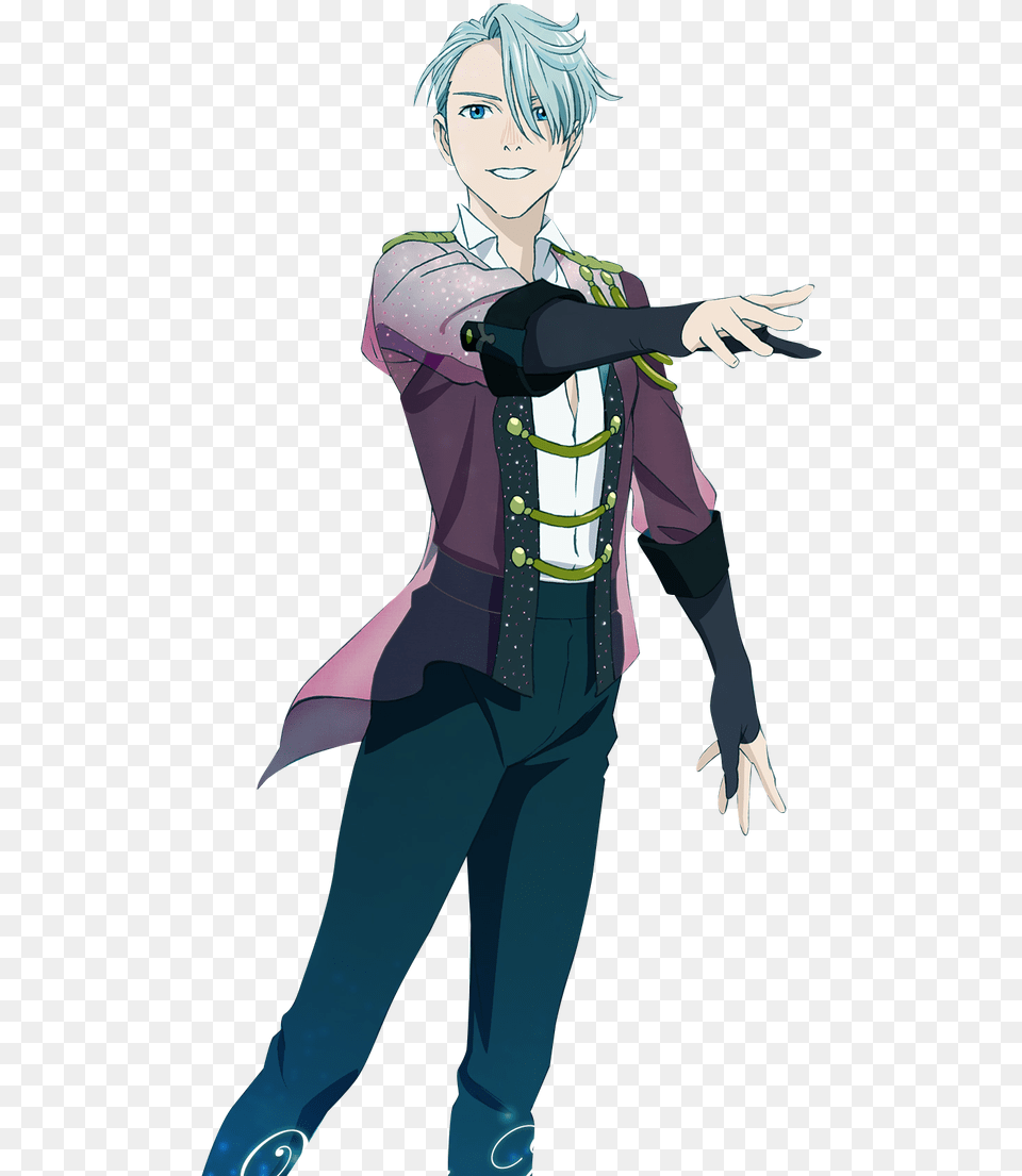Victor Nikiforov Is One Of The Main Characters From Victor Yuri On Ice, Book, Comics, Publication, Adult Png Image