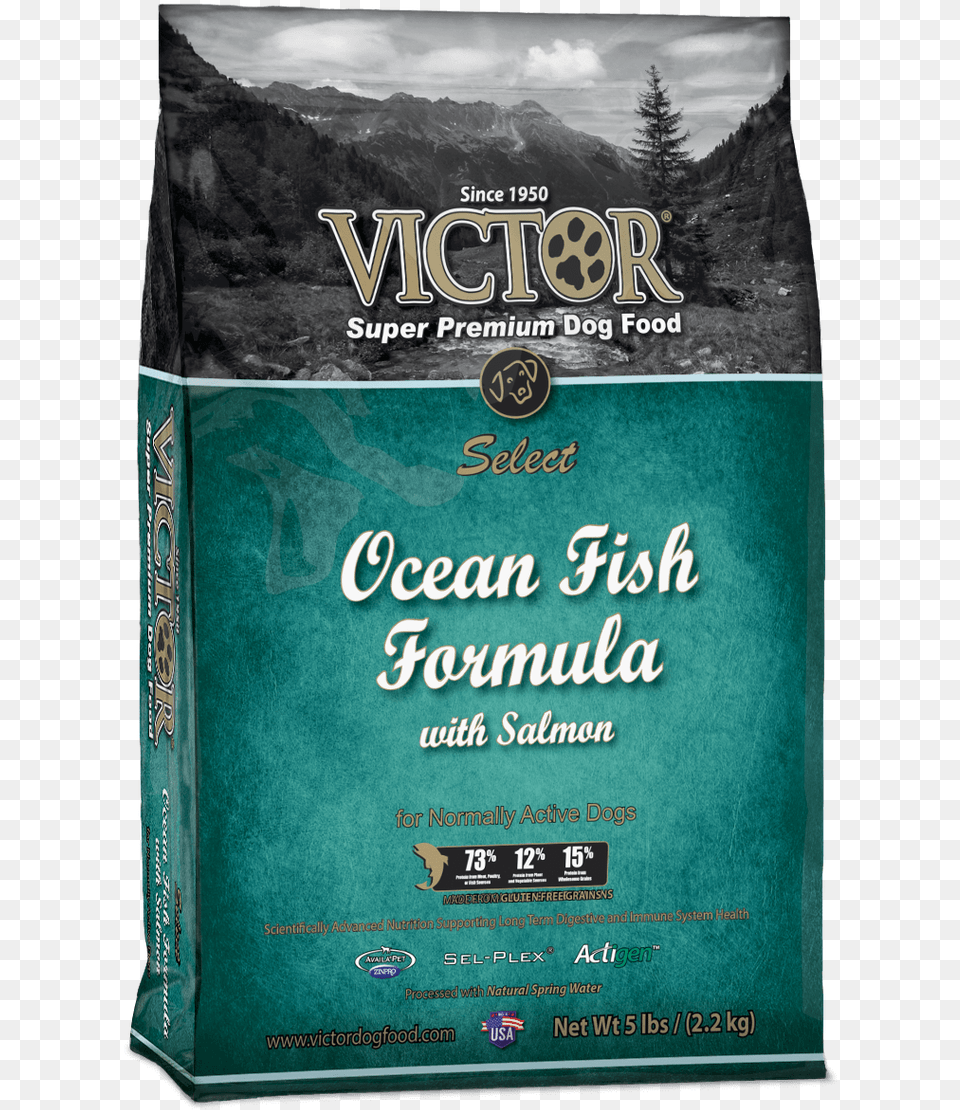 Victor Ocean Fish 5lb Victor Beef Dog Food, Book, Publication Png Image