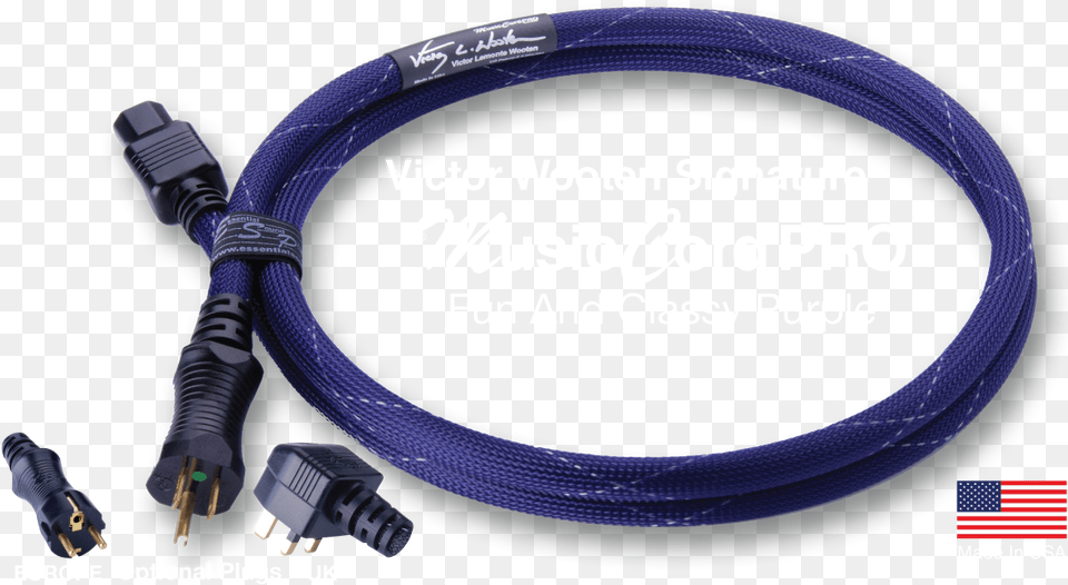 Victor Wooten Signature Musiccord Pro Power Cord Power Cord, Adapter, Electronics, Cable Png