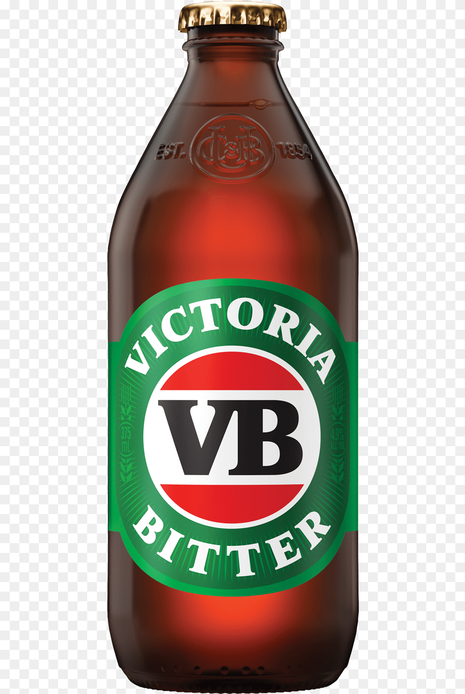Victoria Bitter Bottles 375ml Victoria Bitter, Alcohol, Beer, Beer Bottle, Beverage Free Transparent Png