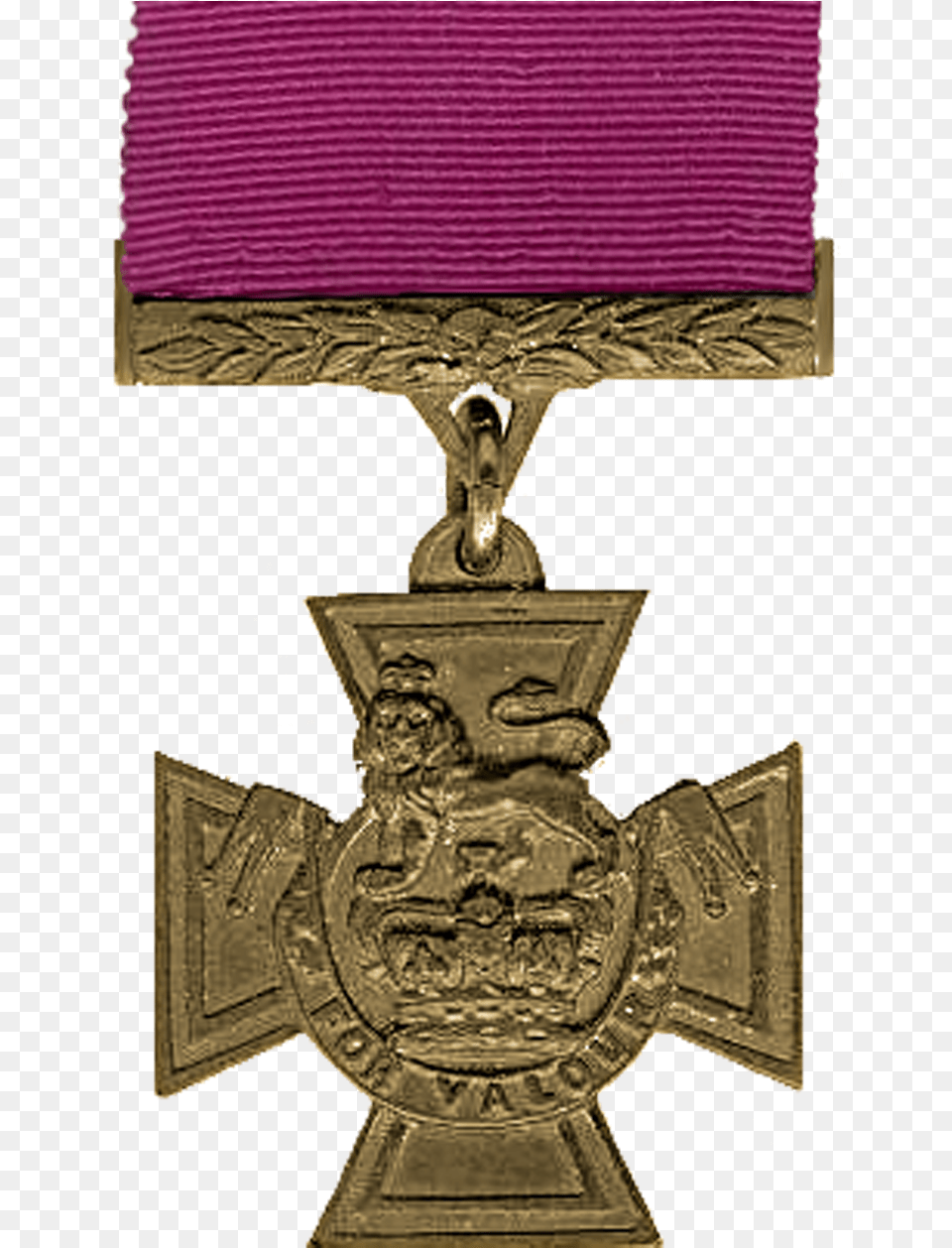 Victoria Cross Medal Without Bar World War 2 Victoria Cross, Logo, Badge, Symbol, Bronze Png Image