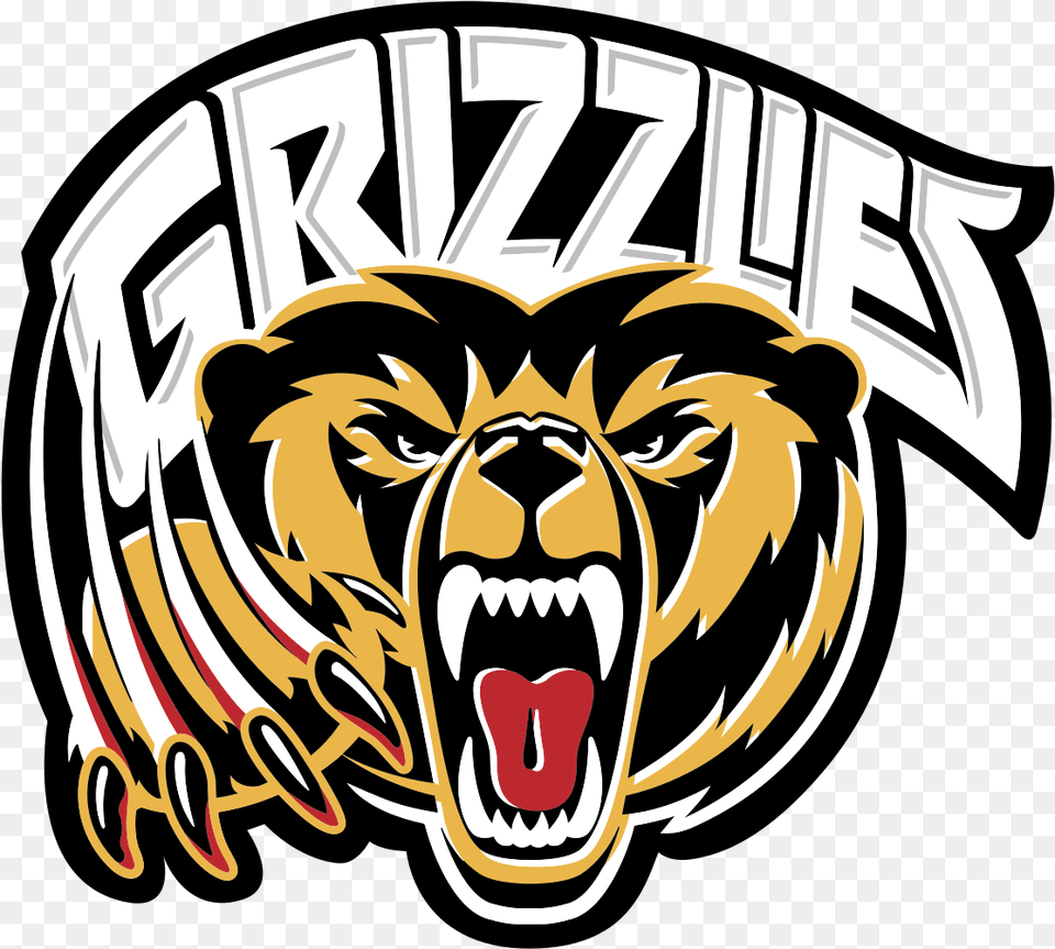 Victoria Grizzlies Logo, Animal, Lion, Mammal, Wildlife Free Png Download