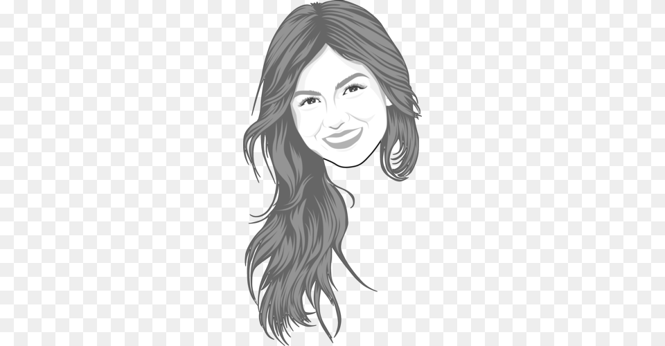 Victoria Justice Also Known As Victorious Caricate Victoria Justice Caricature, Adult, Person, Female, Woman Png