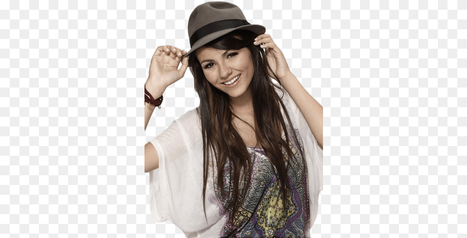 Victoria Justice Especial Girl, Hat, Sun Hat, Clothing, Person Free Png