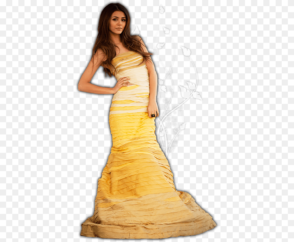 Victoria Justice Gown, Clothing, Dress, Evening Dress, Fashion Png Image