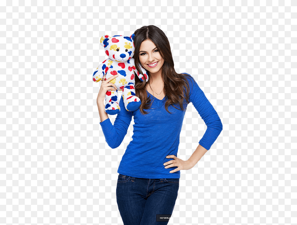 Victoria Justice Pic, Plush, Clothing, Toy, Sleeve Png