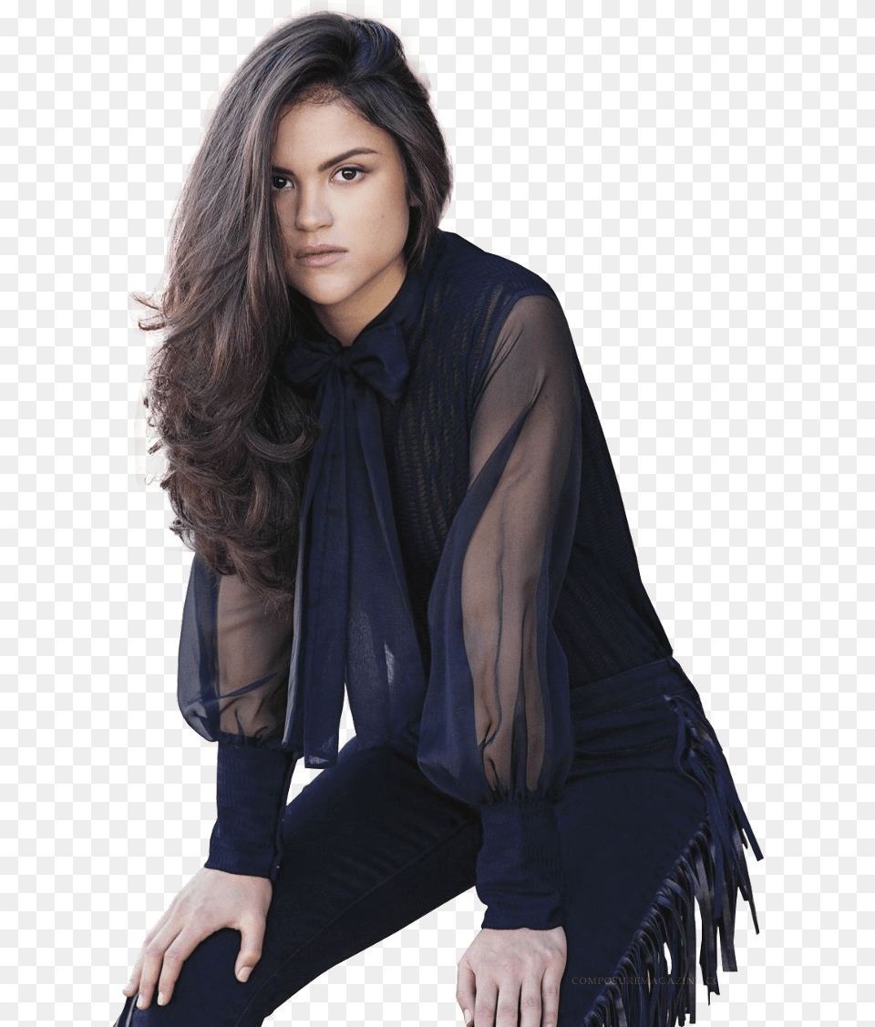 Victoria Moroles Victoria Morales With Curly Hair, Adult, Sleeve, Person, Long Sleeve Png Image