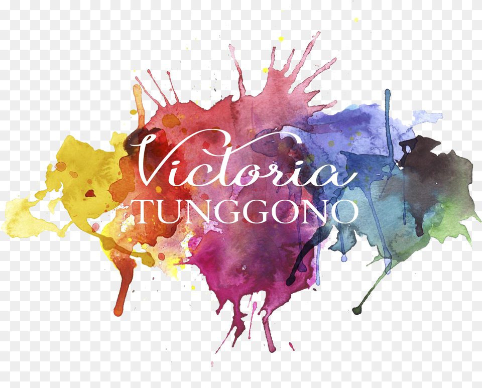 Victoria Secret Logo Paint Splatter Transparent Background, Art, Graphics, Person Free Png Download