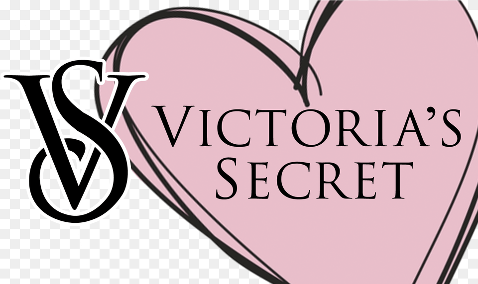 Victoria Secret Vs Logo Victorias Secret Logo, Heart, Text Free Png Download