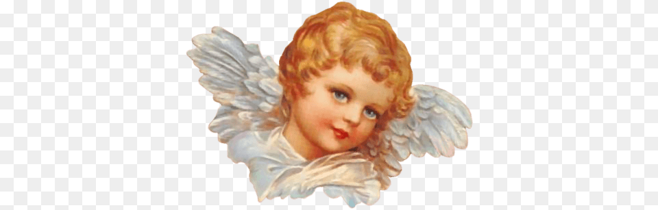 Victorian Angel Head, Baby, Person, Face Free Png Download