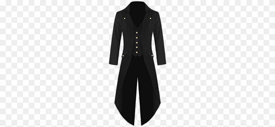 Victorian Black Tailcoat, Blazer, Clothing, Coat, Jacket Free Png Download