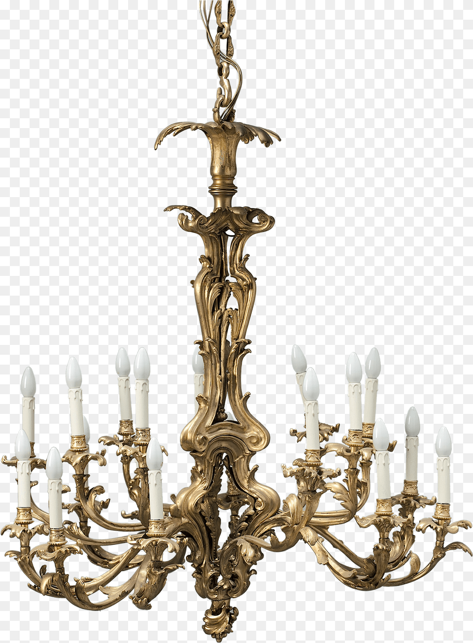 Victorian Chandelier, Lamp, Bronze Free Png Download