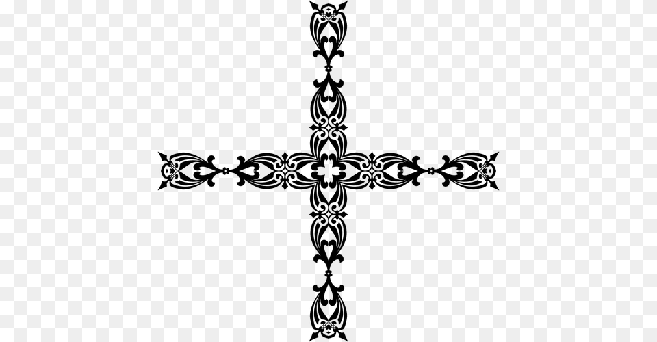 Victorian Cross, Gray Free Png Download