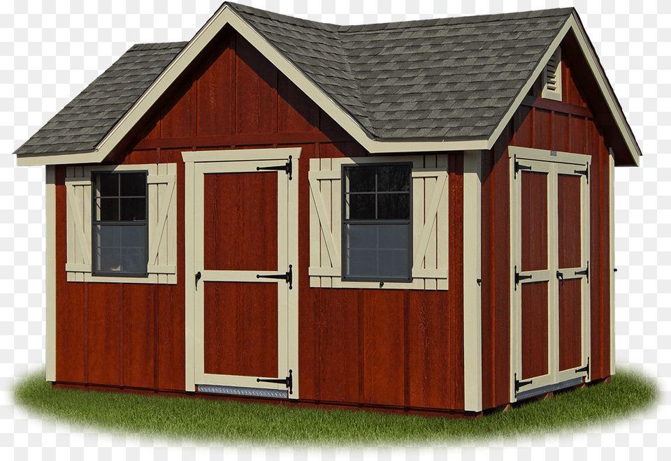 Victorian Deluxe Storage Shed With Lp Board And Batten Pine Creek Structures, Architecture, Outdoors, Nature, Hut Free Transparent Png