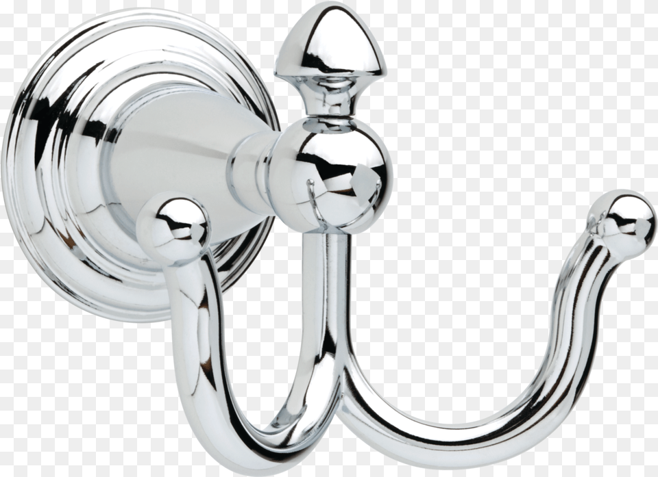 Victorian Double Robe Hook In Chrome Happy Birthday Girl Icon, Electronics, Hardware Free Png