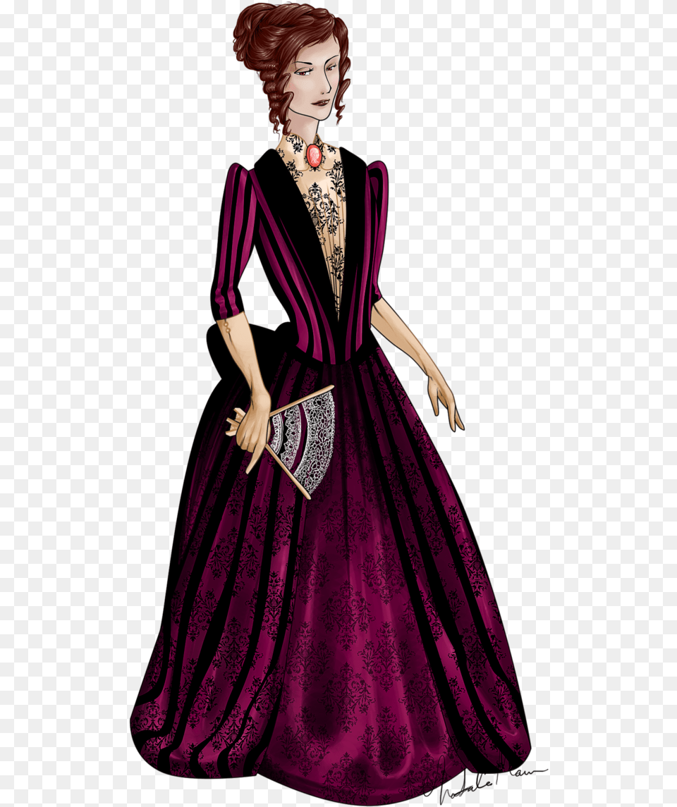 Victorian Download Victorian Woman, Formal Wear, Clothing, Dress, Person Png