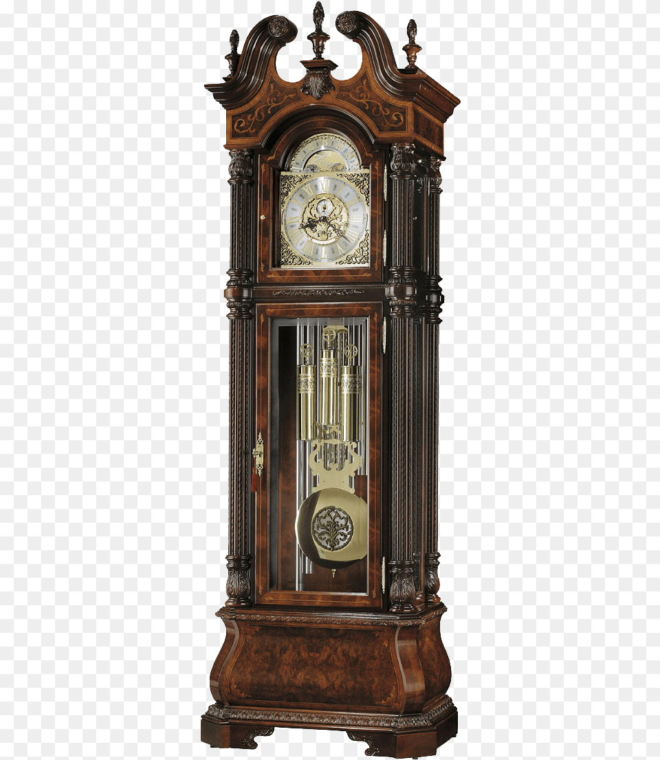 Victorian Era Grandfather Clock Old Fashioned Grandfather Clock, Wall Clock, Analog Clock Free Png Download