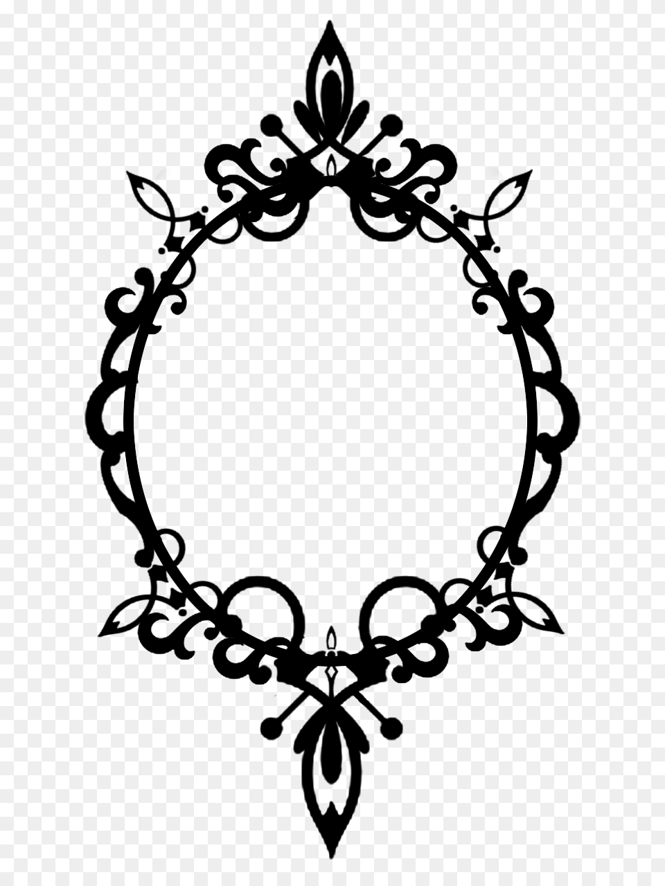 Victorian Frame Cliparts, Oval Free Transparent Png