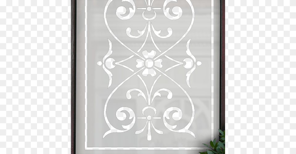 Victorian Frost Glass Window, Art, Floral Design, Graphics, Pattern Free Transparent Png