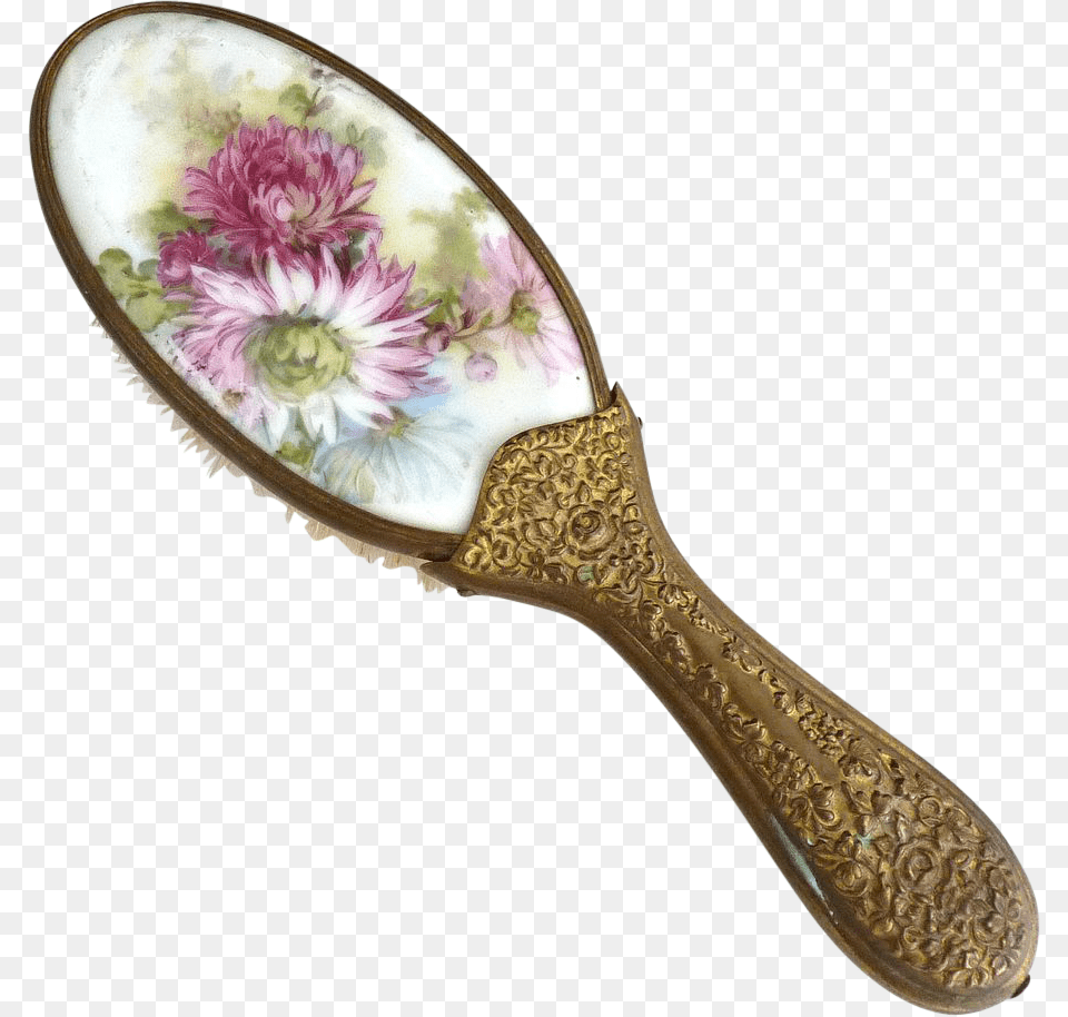 Victorian Hair Brush, Cutlery, Spoon Png