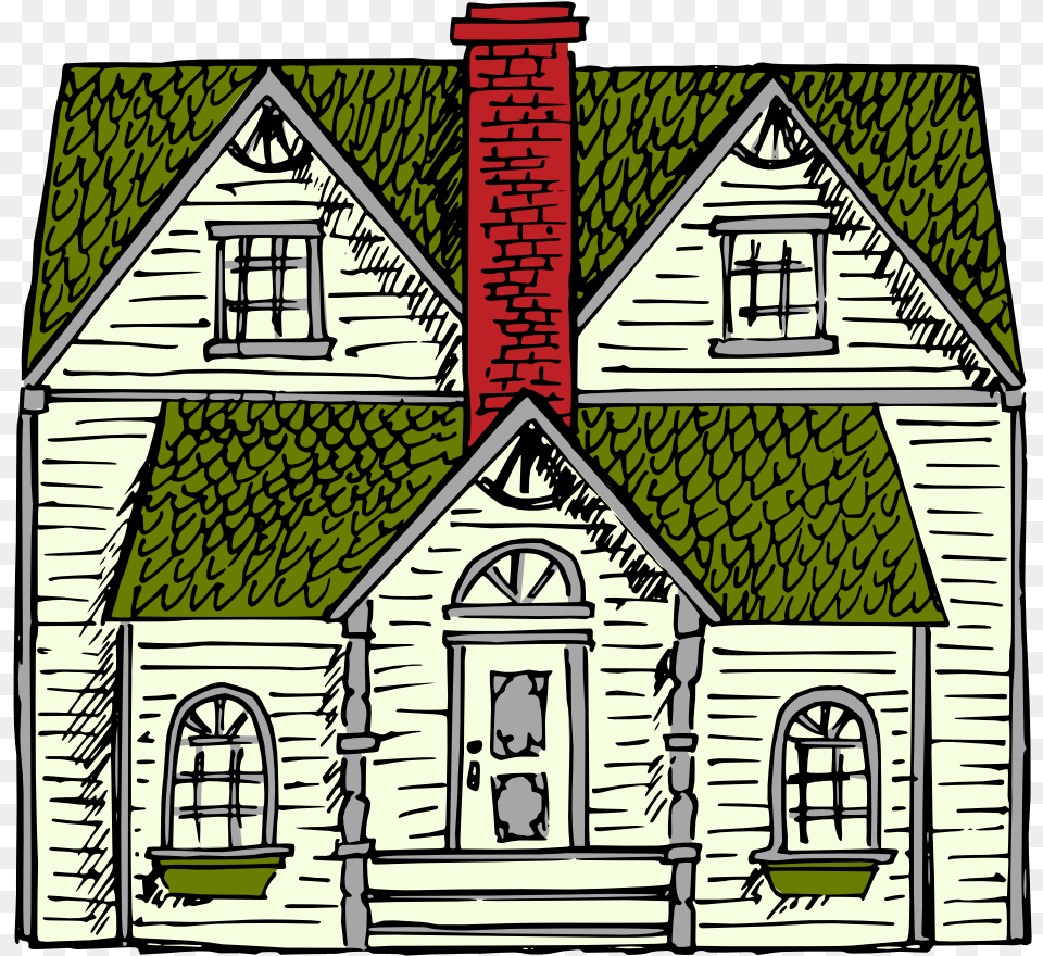 Victorian House Clip Art, Architecture, Building, Cottage, Housing Free Png