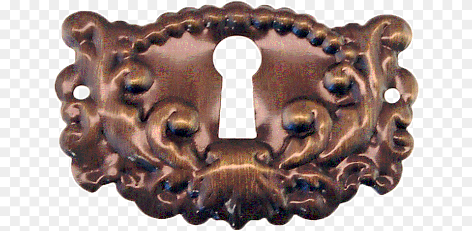 Victorian Keyhole Antique, Accessories, Bronze, Animal, Canine Png