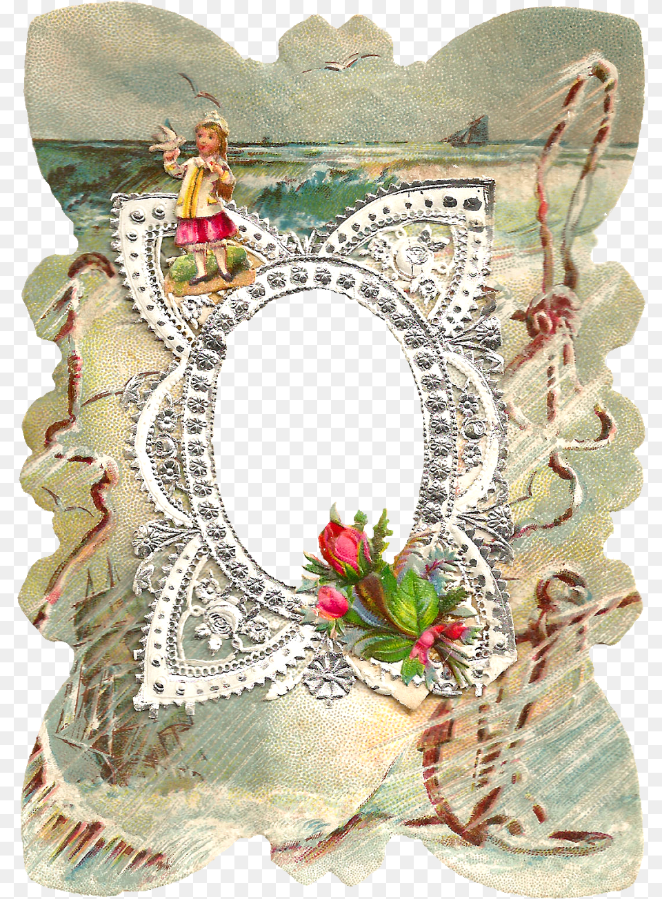 Victorian Photo Frames Designs Clip, Girl, Person, Child, Female Free Transparent Png