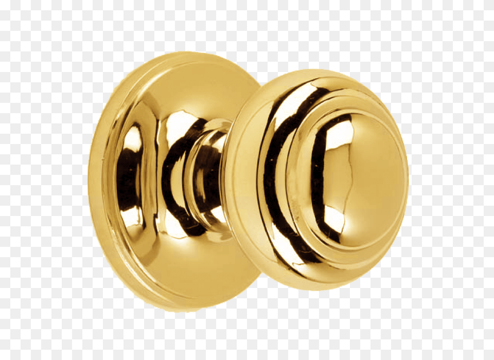 Victorian Polished Brass Styled Centre Door Knob Black Country, Handle, Appliance, Blow Dryer, Device Free Png Download