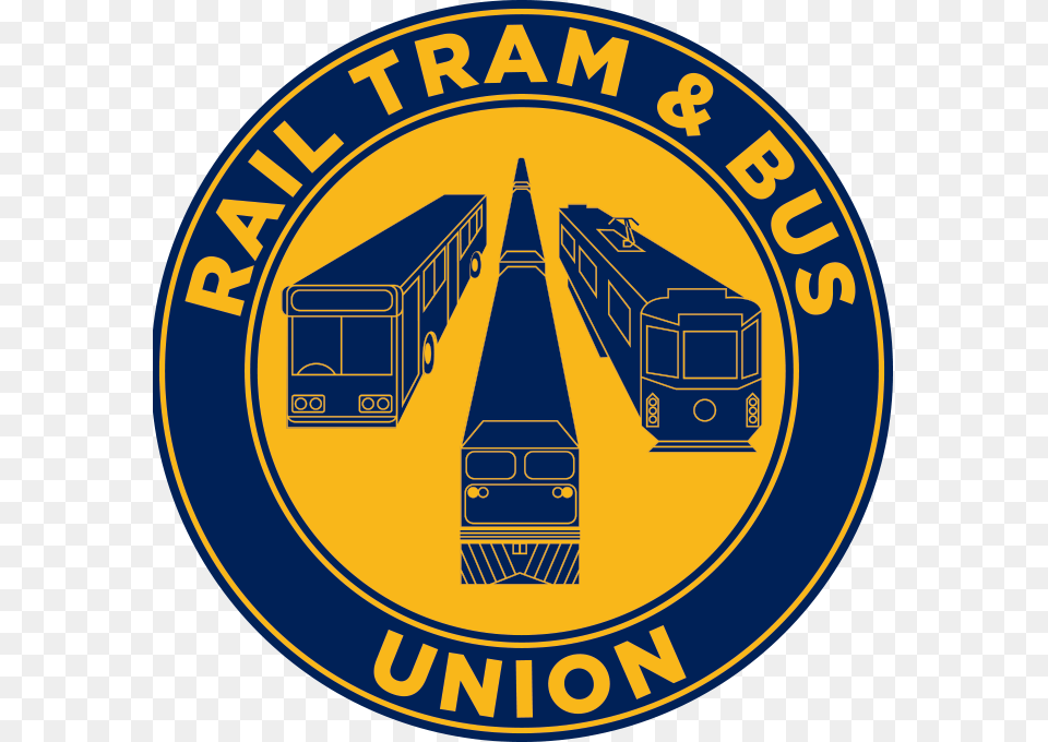 Victorian Rail Tram And Bus Union, Logo, Machine, Wheel, Railway Png Image