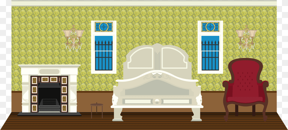 Victorian Room, Furniture, Chair, Indoors, Interior Design Free Png