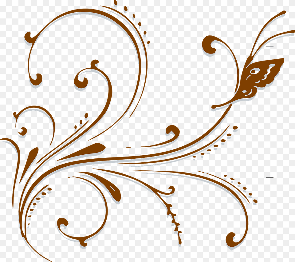Victorian Scroll, Art, Floral Design, Graphics, Pattern Free Png Download