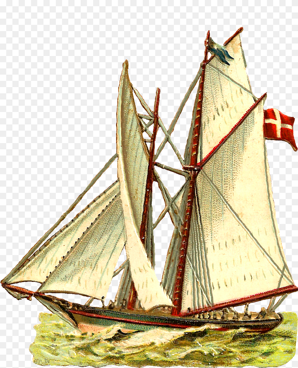 Victorian Ship Icon, Boat, Sailboat, Transportation, Vehicle Png Image