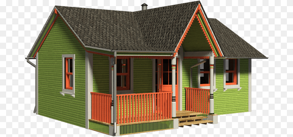 Victorian Small House Plans Graphic Small House, Architecture, Building, Housing, Outdoors Free Transparent Png