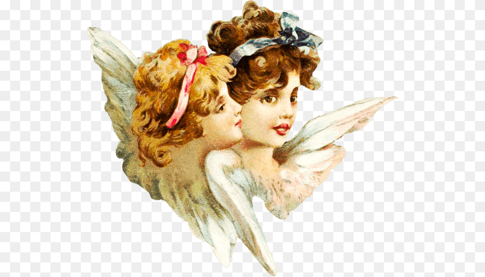 Victorian Smiling Angels, Angel, Adult, Female, Person Free Png Download