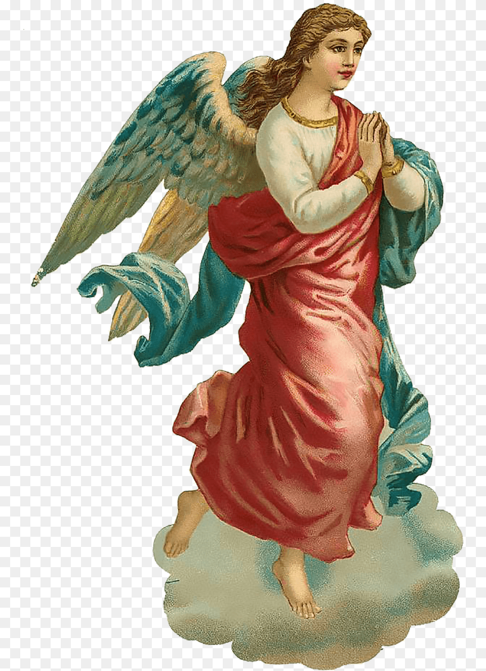 Victorian Vintage Angel Cloud Angel Transparente, Adult, Bride, Female, Person Free Transparent Png