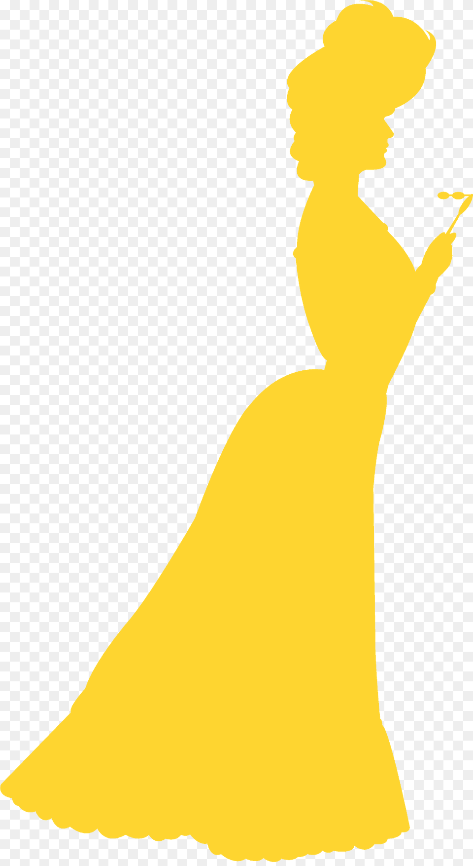 Victorian Woman Silhouette, Clothing, Dress, Fashion, Formal Wear Free Transparent Png